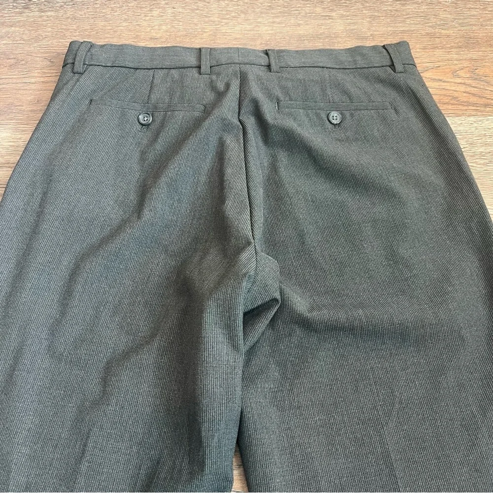 Banana Republic Slim Fit Dress Pants 34x30 Grey Mens Trousers Business Work